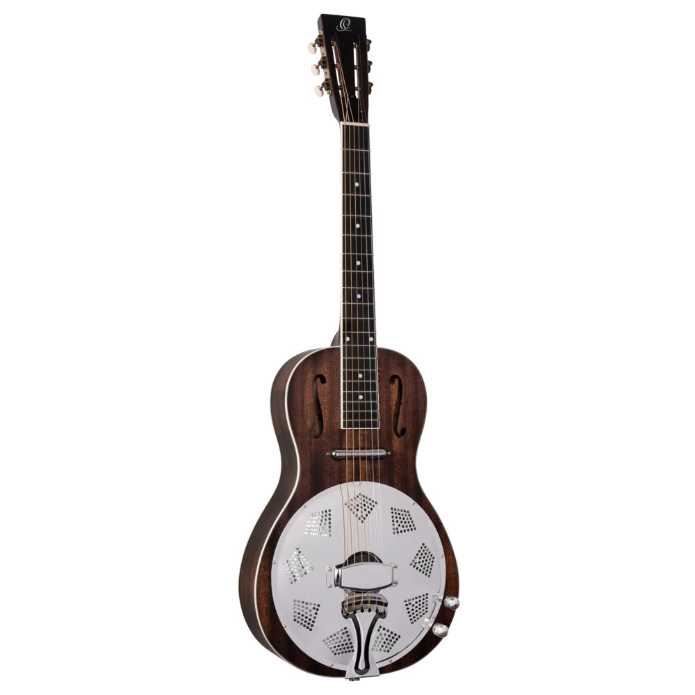 Ortega RRG30E-WB Americana Series Resonator Guitar - Distressed Satin Whiskey Burst