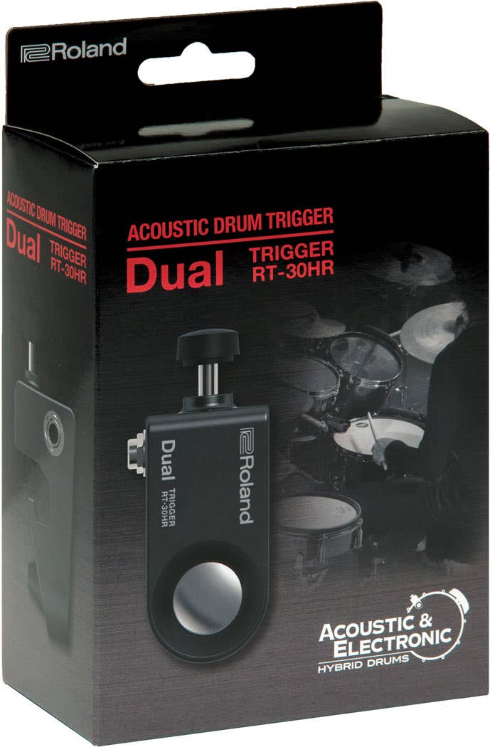 Roland RT-30HR Dual Acoustic Drum Trigger for Head and Rim (RT30HR)