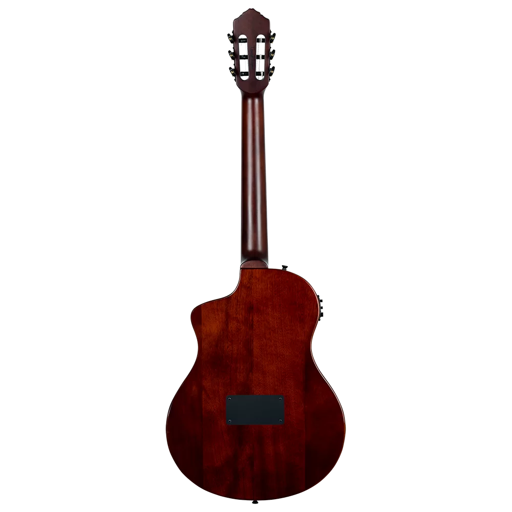 Ortega TourPlayer Electric Nylon String Guitar - Gloss Natural (RTPSTD-NAT)