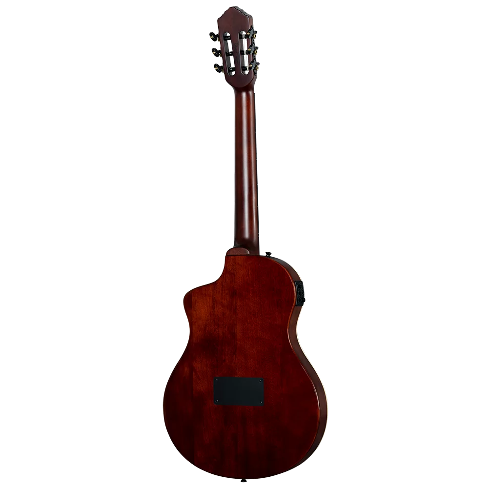 Ortega TourPlayer Electric Nylon String Guitar - Gloss Natural (RTPSTD-NAT)