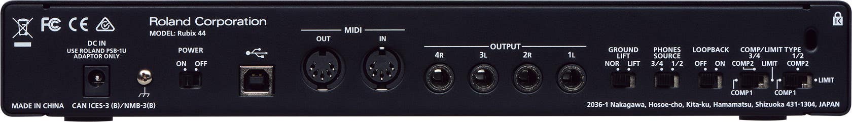 Roland Rubix44 USB Audio Interface