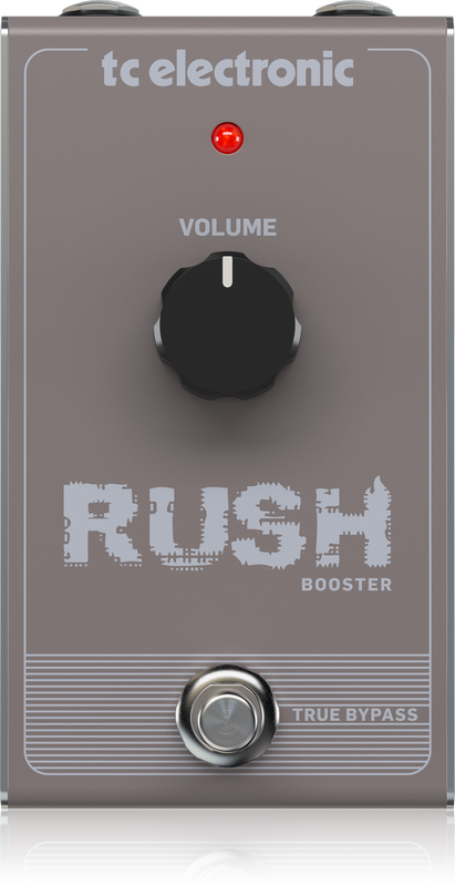 TC Electronic Rush Booster Clean Boost Pedal