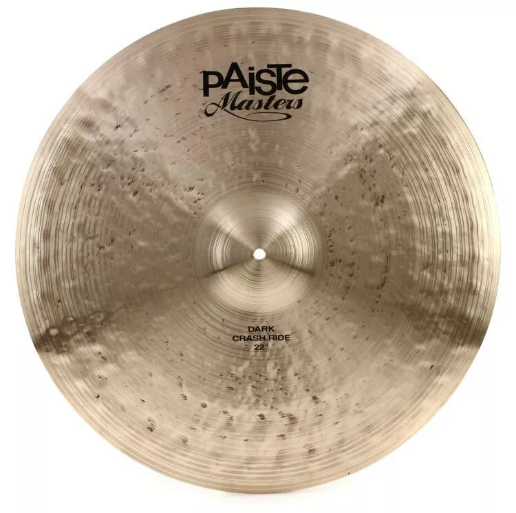 Paiste Masters 22" Dark Crash Ride