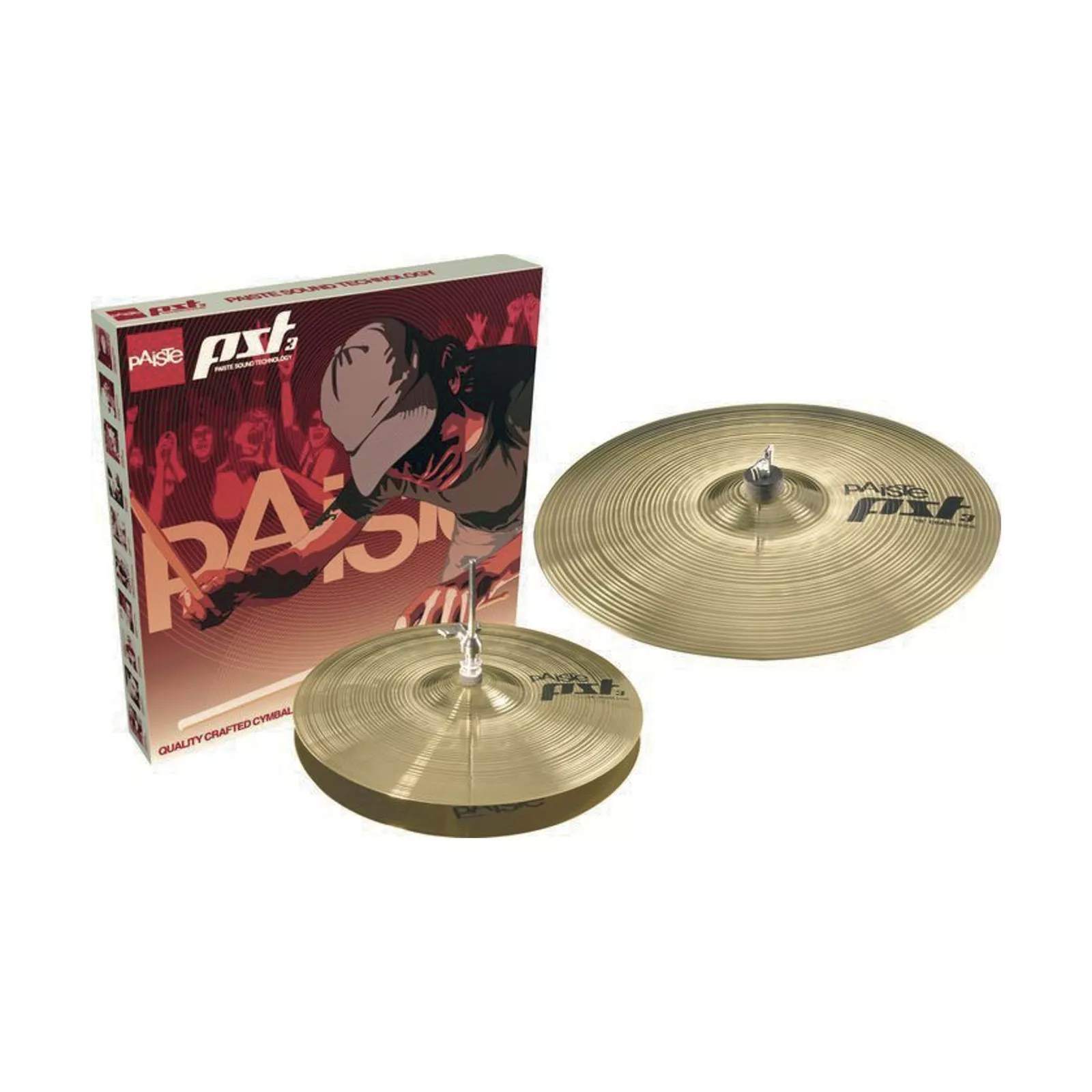 Paiste PST3 Essential 2pc Cymbal Set - 14HH/18CR