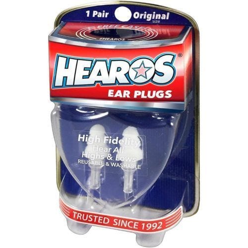 Hearos High-Fidelity Ear Plugs