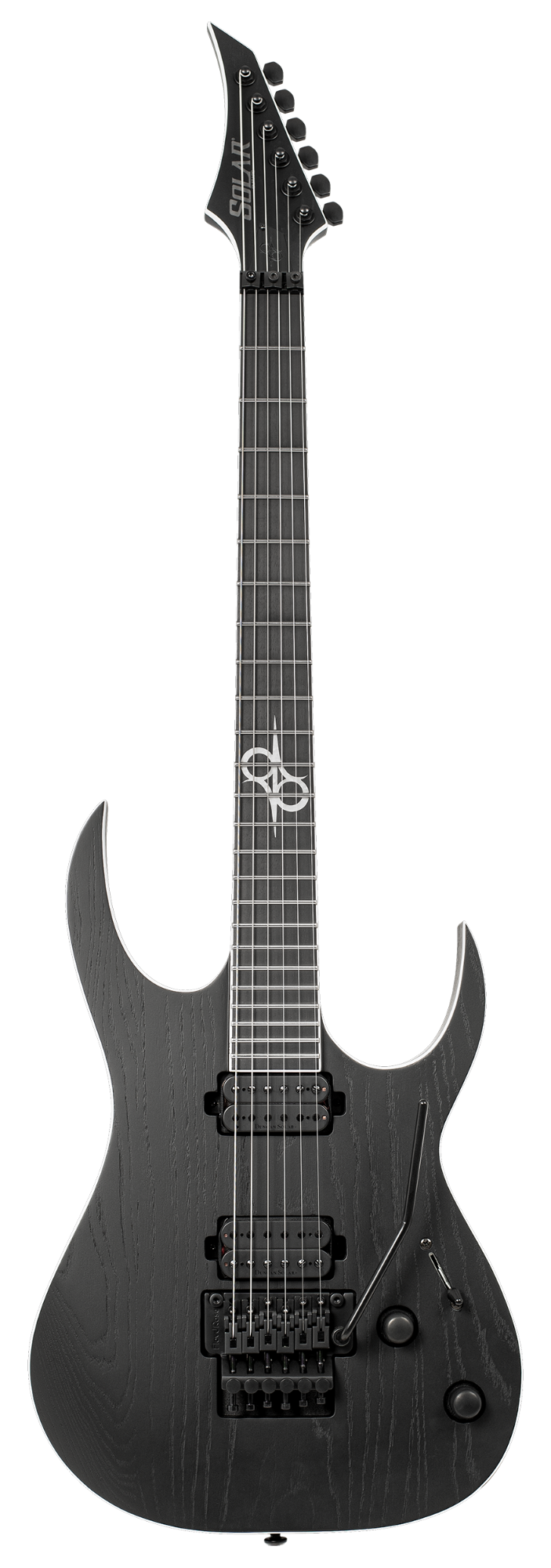 Solar S1.6FRBOP+ Electric Guitar - Black Open Pore Matte