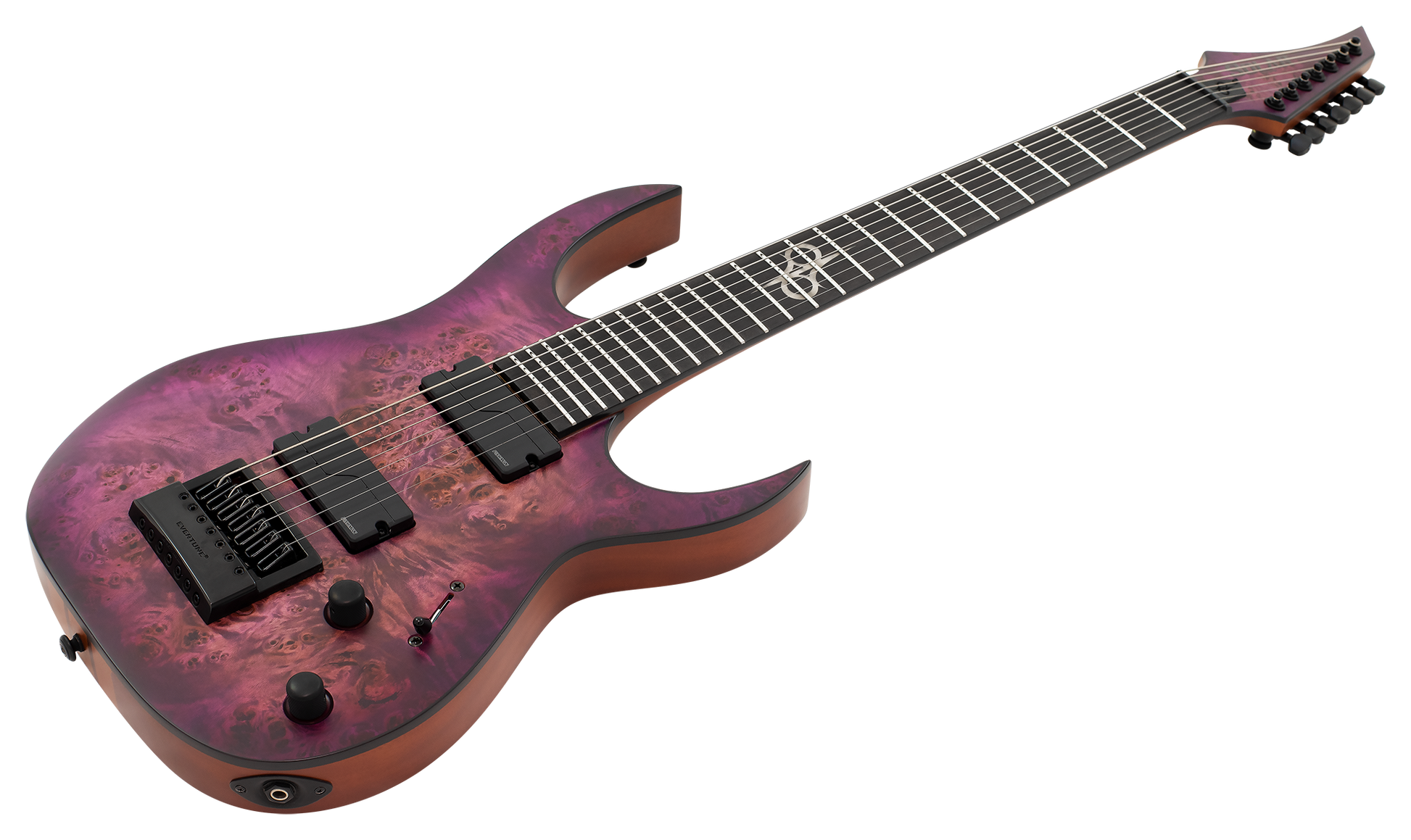 Solar S1.7APP 7-String Electric Guitar - Purple Burst