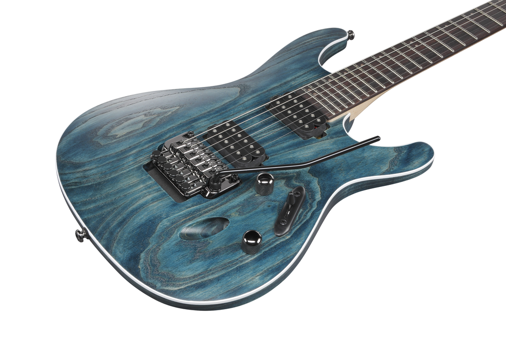 Ibanez S520AH Electric Guitar - Cosmic Blue Flat