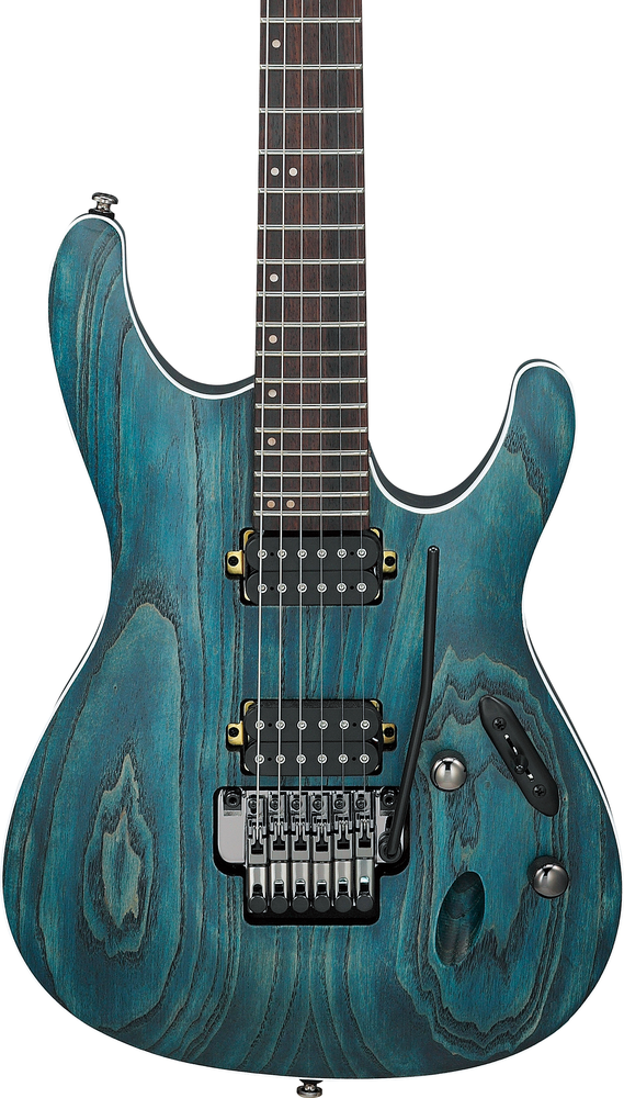Ibanez S520AH Electric Guitar - Cosmic Blue Flat