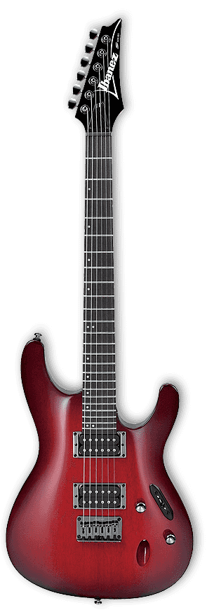 Ibanez S521 BBS Electric Guitar - Blackberry Sunburst
