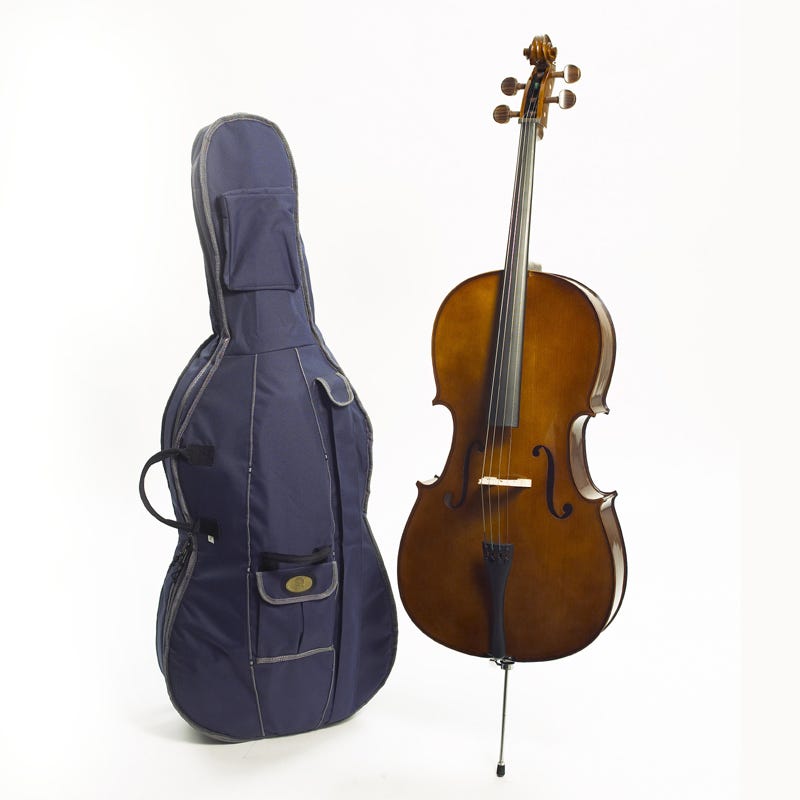 Stentor Student I 1/2 Size Cello Outfit - Antique Chestnut