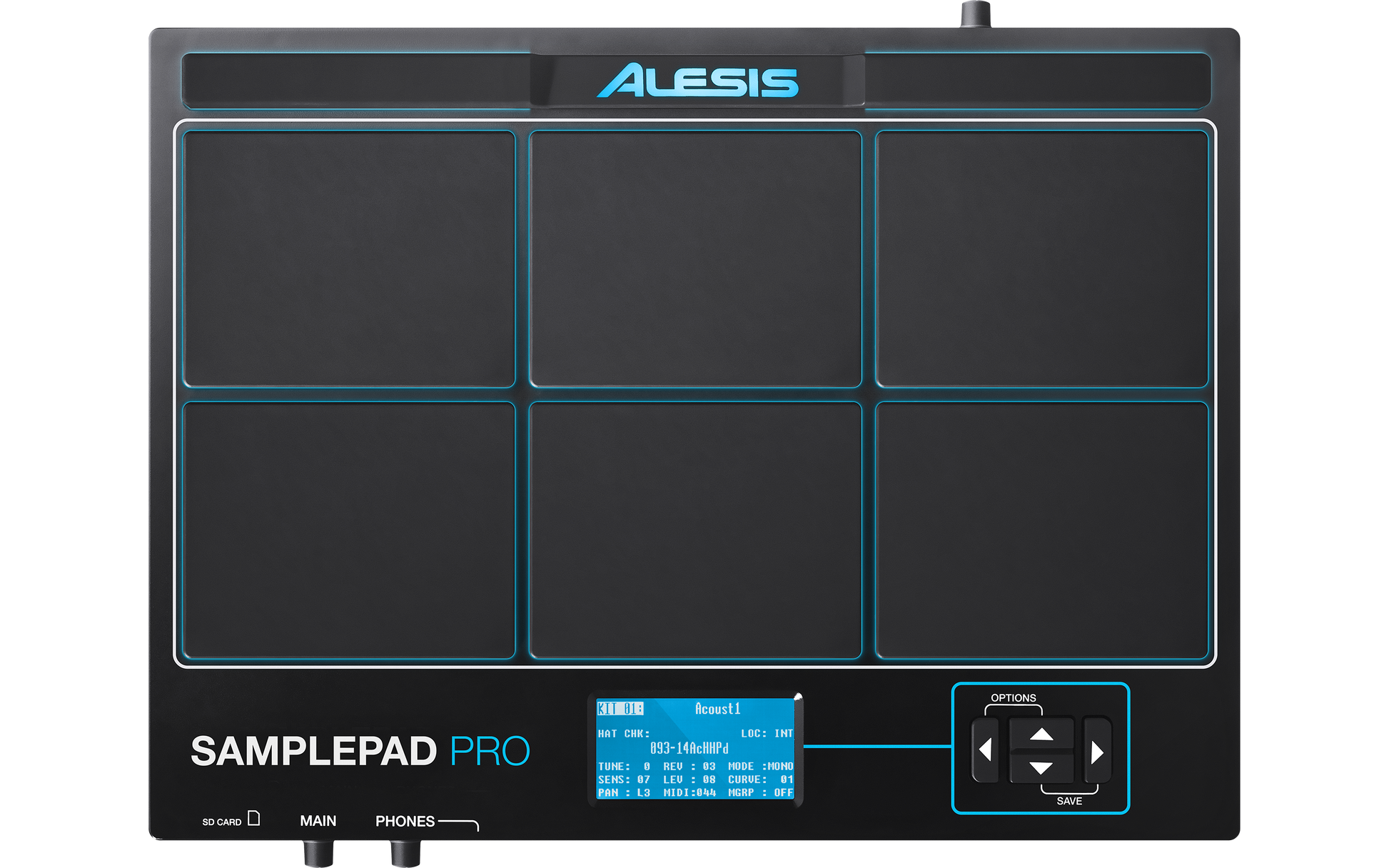 Alesis SamplePad PRO 8-Pad Percussion and Sample-Triggering Instrument