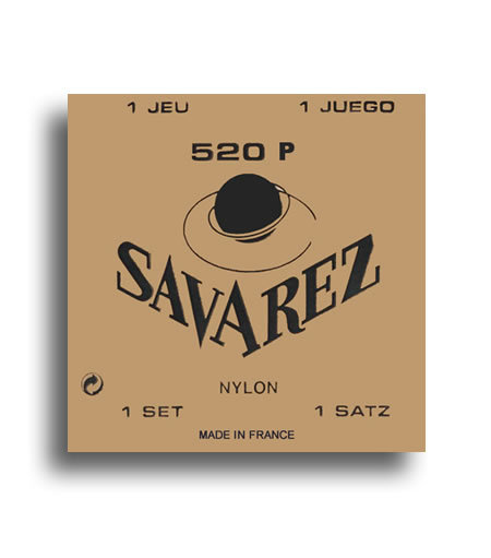 Savarez classical guitar strings set - High Tension (520P)