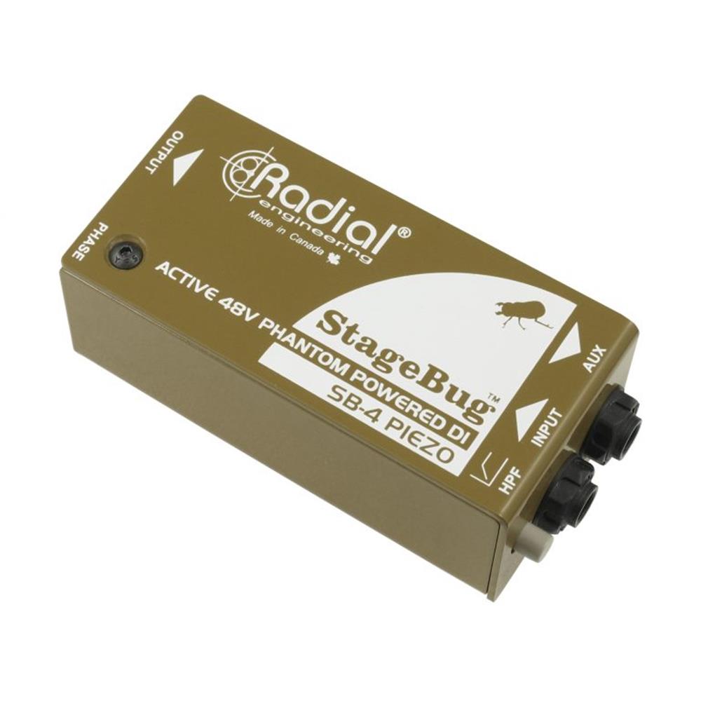 Radial StageBug SB-4 Active DI for Piezo Pickups