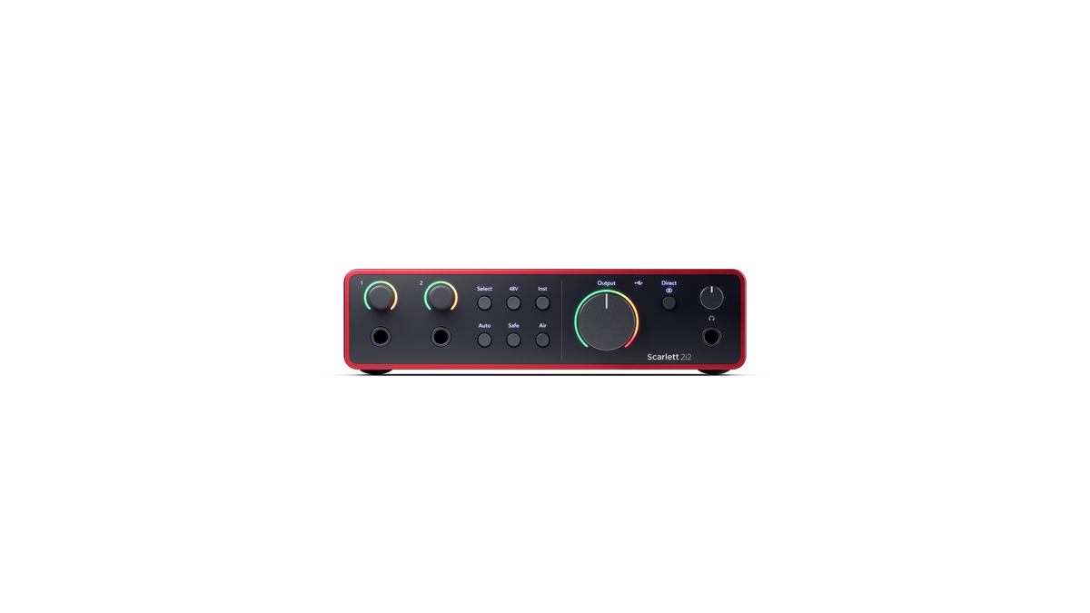 Focusrite Scarlett 2i2 4th Gen USB Audio Interface