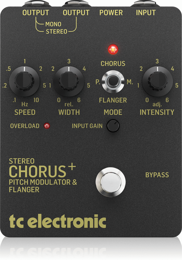 TC Electronic SCF Gold Stereo Chorus / Flanger Pedal