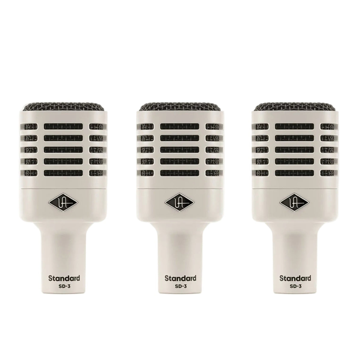 Universal Audio SD-3 PACK Dynamic Microphone w/Hemisphere Modelling (3-Pack)