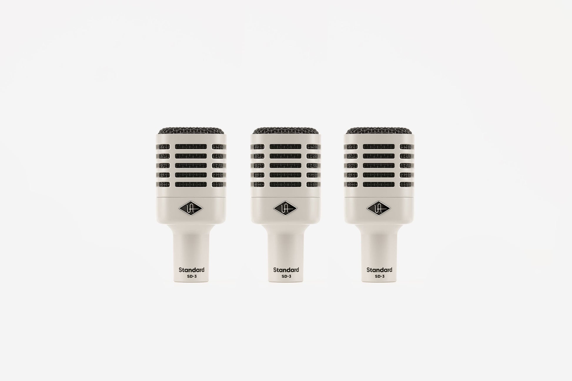 Universal Audio SD-3 PACK Dynamic Microphone w/Hemisphere Modelling (3-Pack)