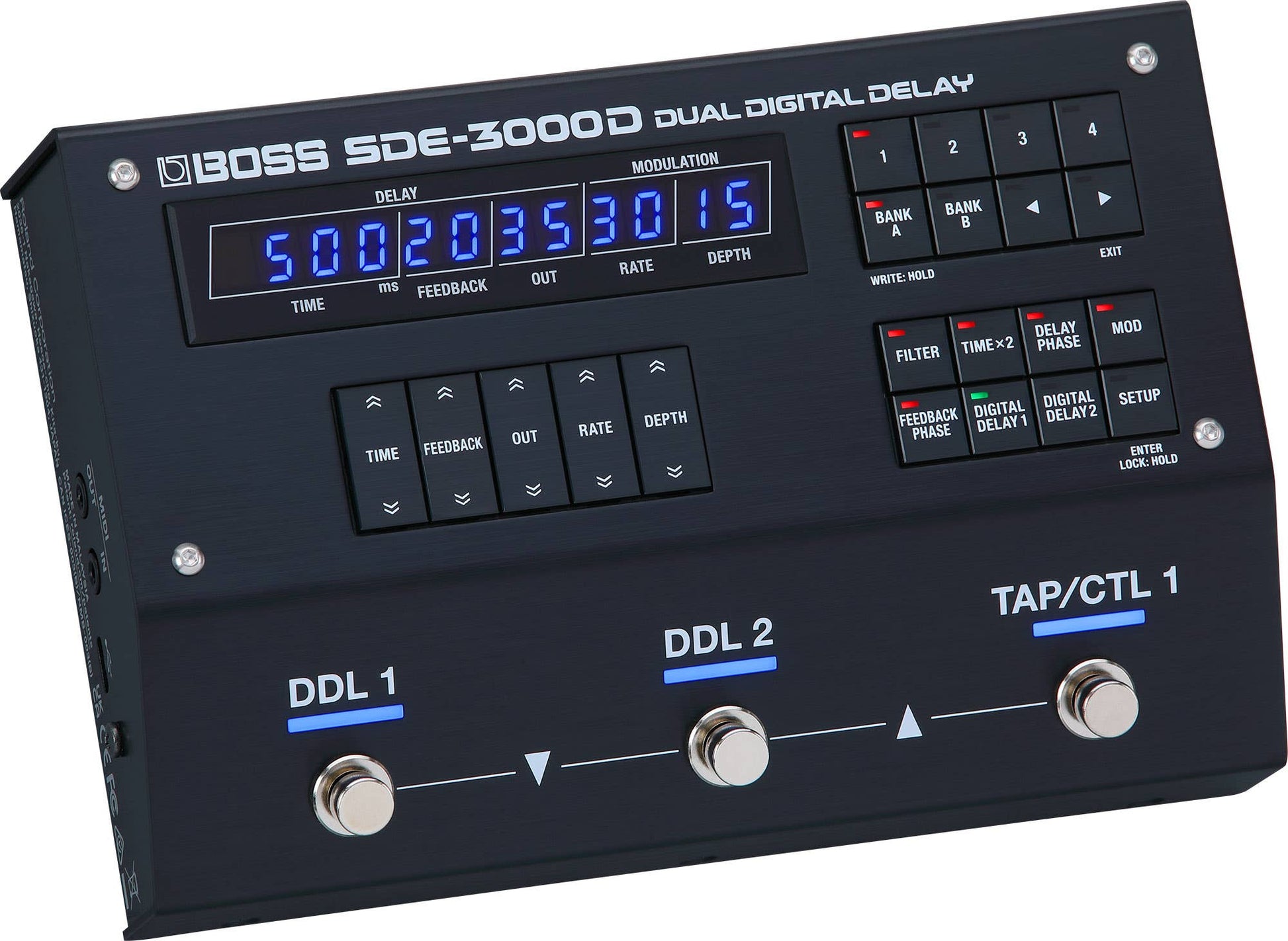 Boss SDE-3000D Dual Digital Delay Pedal