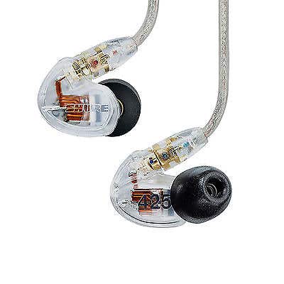 Shure SE425 Sound Isolating Earphones - Clear (SHR-SE425-CL)
