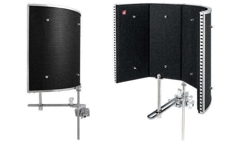 sE Electronics Reflexion Filter Pro - Portable Vocal Booth - Black