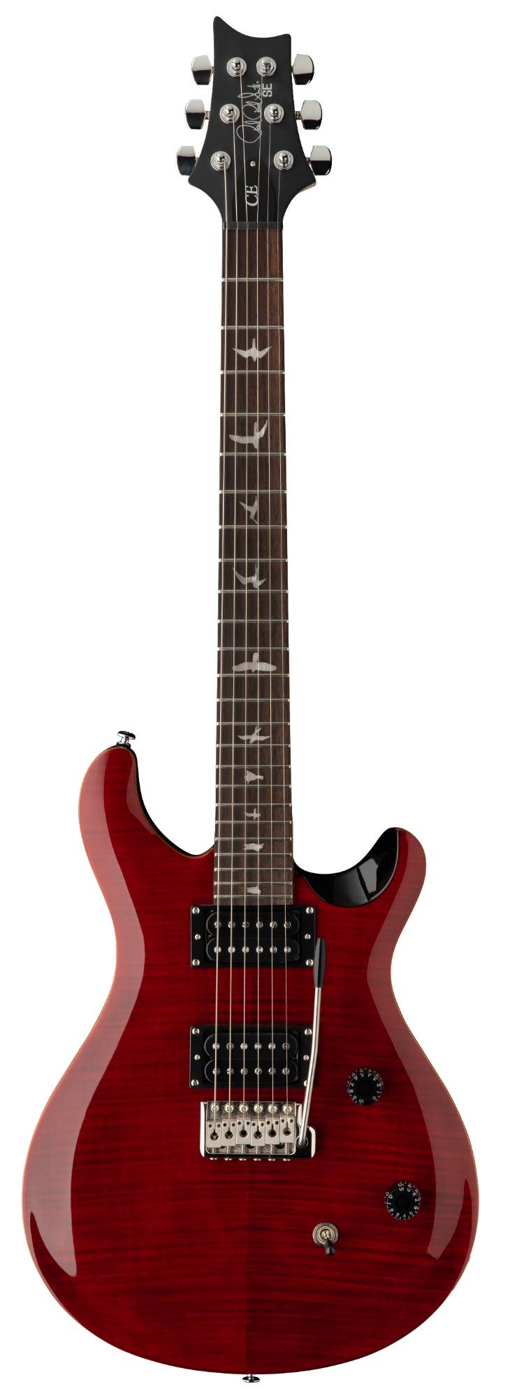 Paul Reed Smith (PRS) SE CE24 Maple Top Electric Guitar - Black Cherry