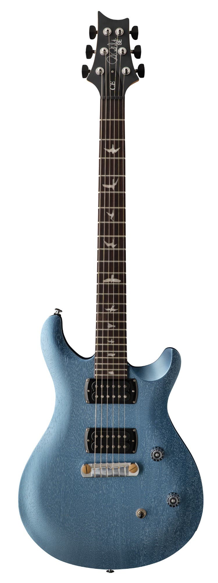 Paul Reed Smith (PRS) SE CE24 Standard Satin Stoptail - Ice Blue Metallic