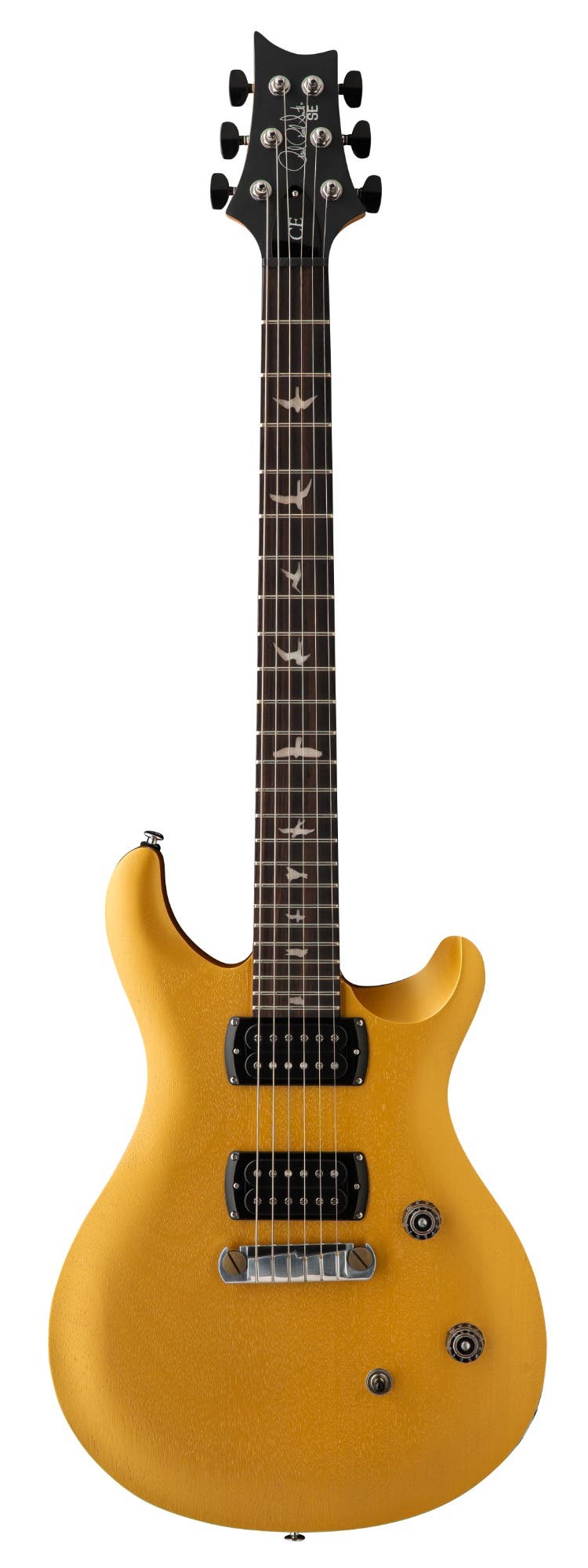Paul Reed Smith (PRS) SE CE24 Standard Satin Stoptail - Metallic Gold