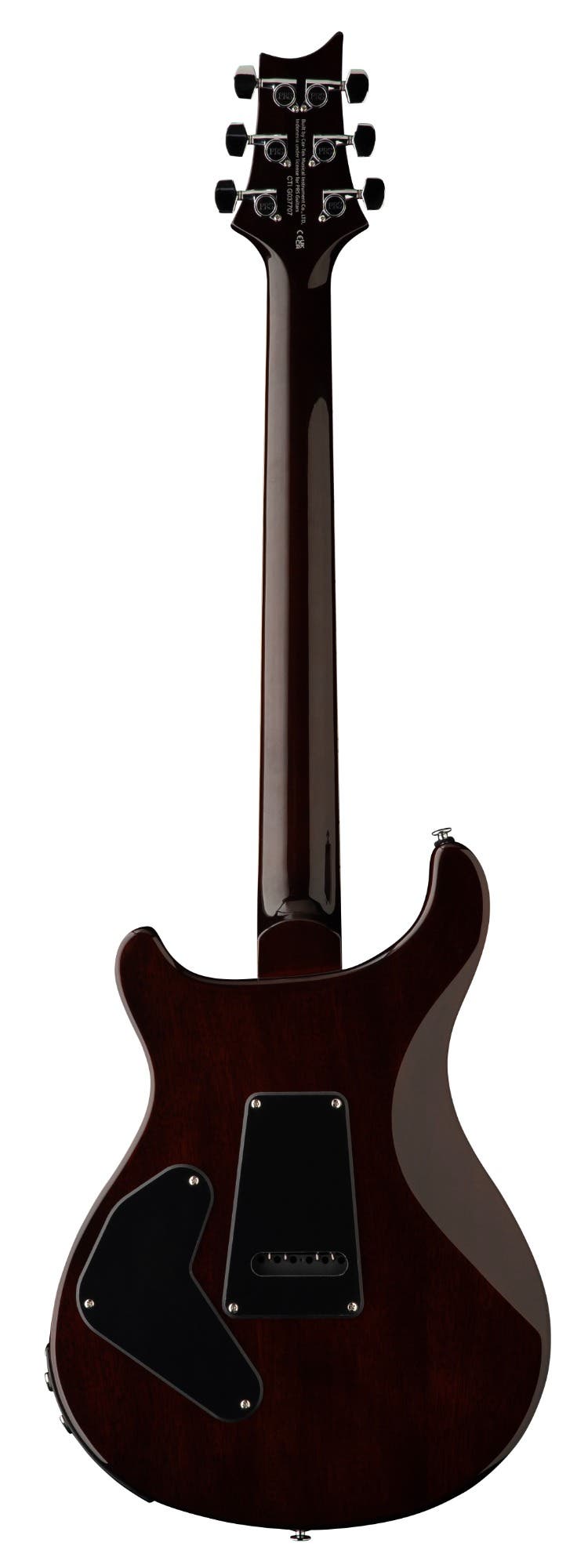 Paul Reed Smith (PRS) SE Custom 24 Semi Hollow Piezo - Orange Tiger Smoke Burst