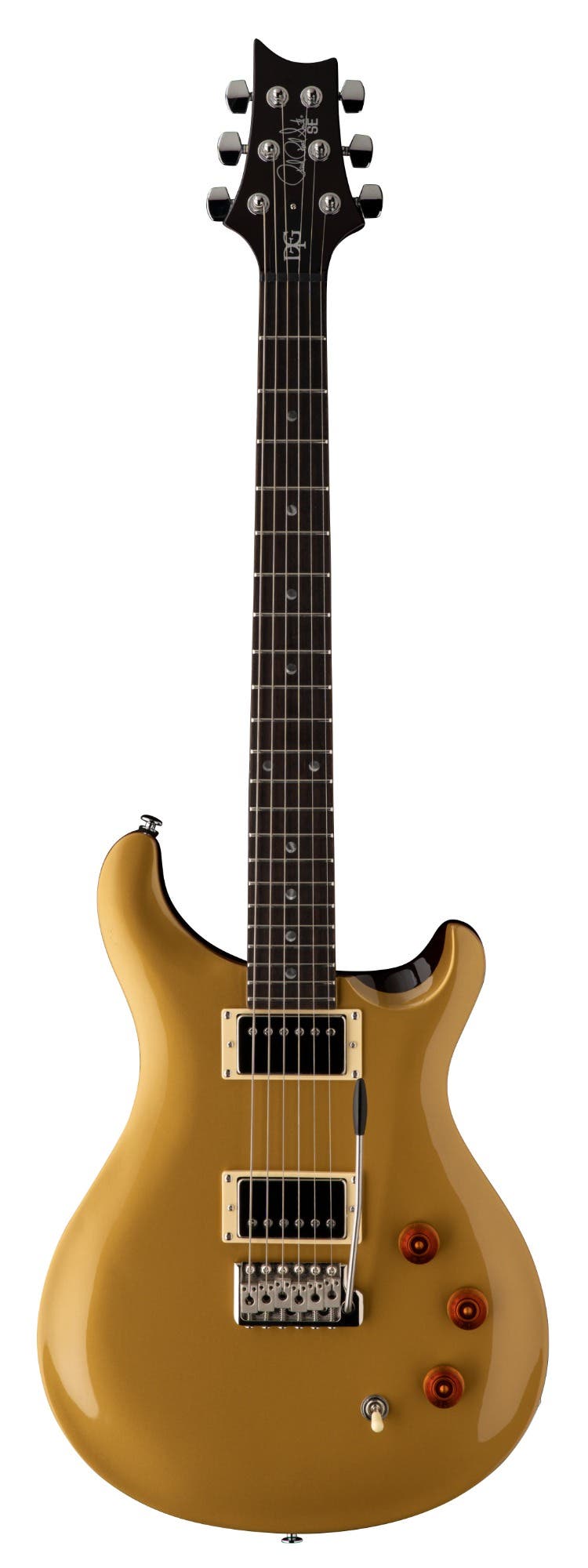 Paul Reed Smith (PRS) SE DGT David Grissom Signature Guitar - DGT Gold Top