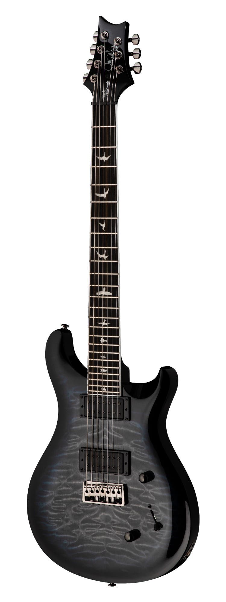 Paul Reed Smith (PRS) SE Mark Holcomb SVN 7-String Guitar - Holcomb Bl