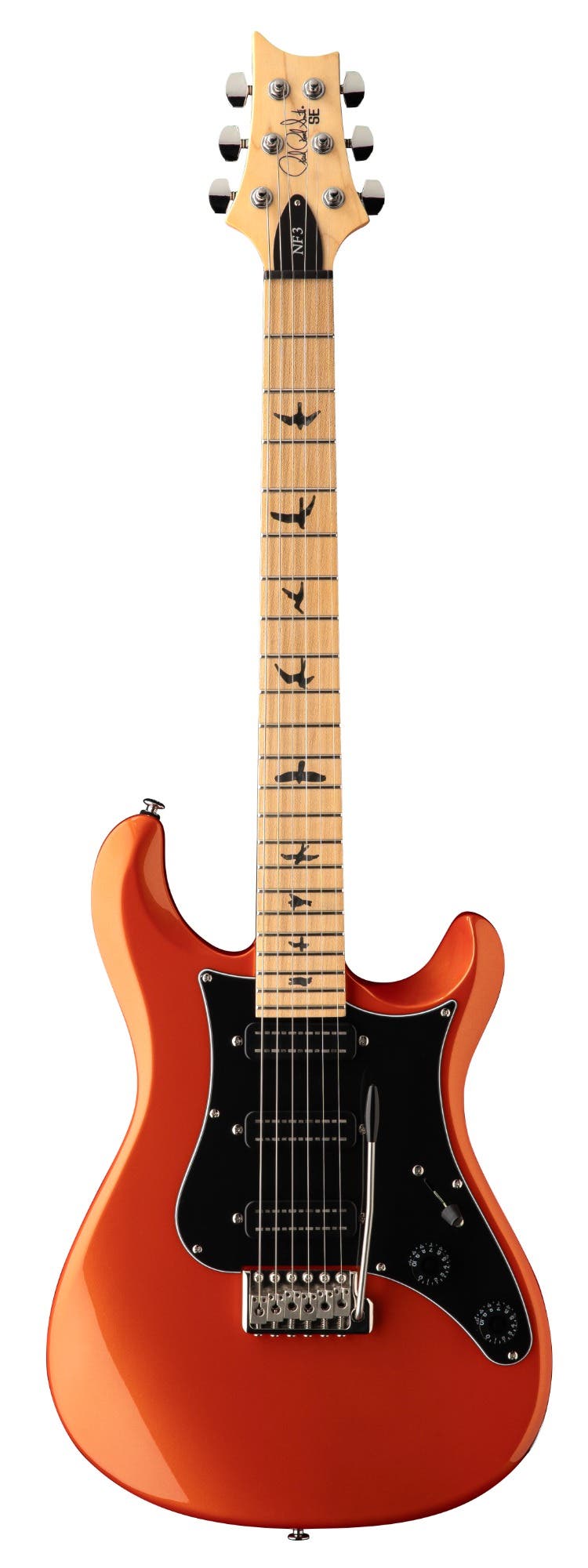 Paul Reed Smith (PRS) SE NF3 Electric Guitar - Maple Fingerboard - Metallic Orange