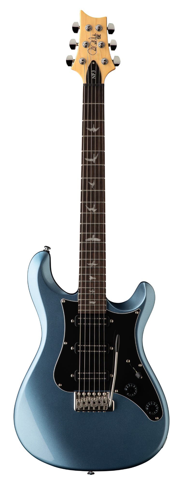 Paul Reed Smith (PRS) SE NF3 Electric Guitar - Rosewood Fingerboard - Ice Blue Metallic