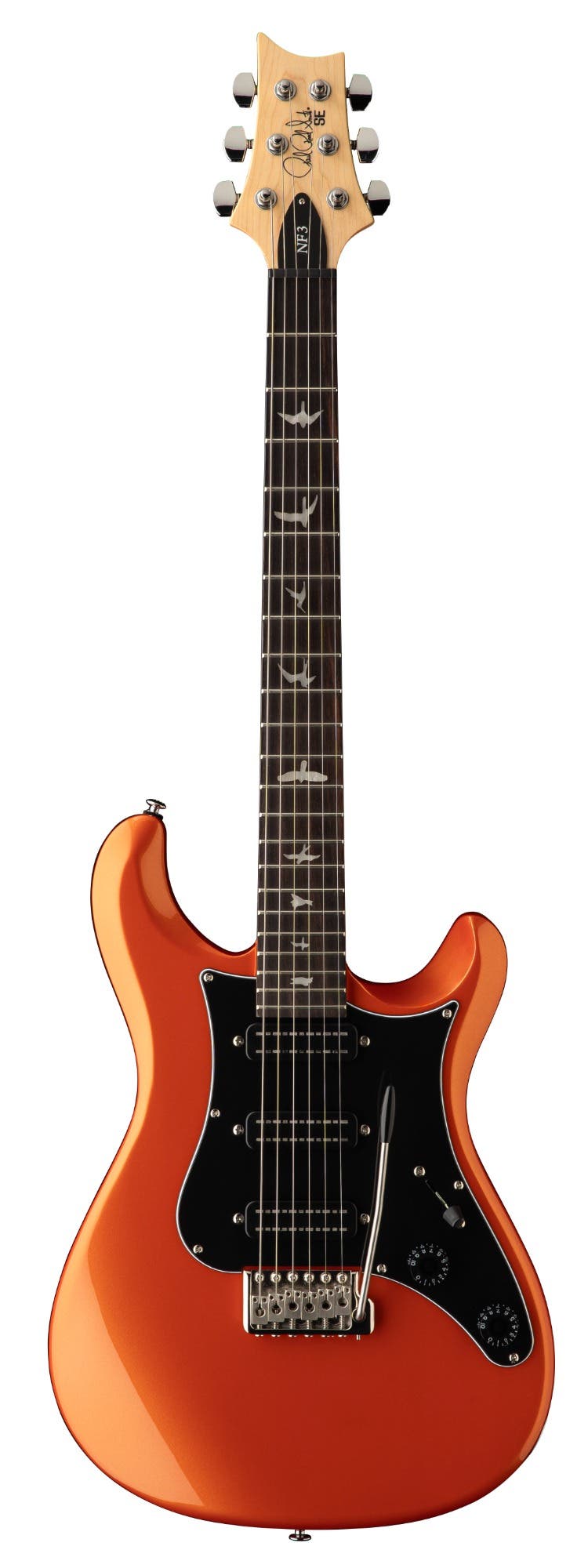 Paul Reed Smith (PRS) SE NF3 Electric Guitar - Rosewood Fingerboard - Metallic Orange