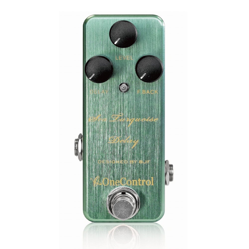 One Control BJF Sea Turquoise Delay Pedal