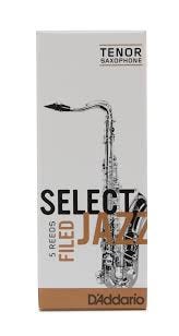 D'Addario Select Jazz Tenor Sax / Filed 3 soft-BOX OF 5