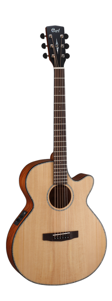 Cort SFX-E Acoustic Electric Guitar - Natural Satin (Solid Spruce