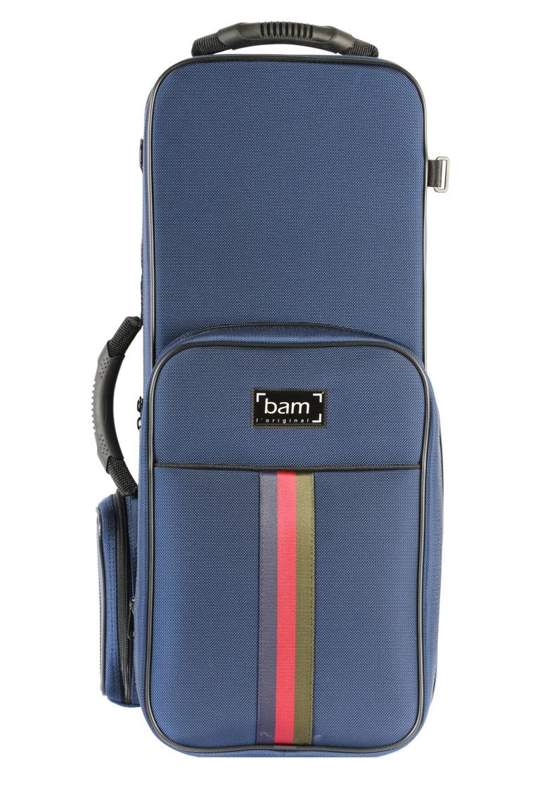 BAM ST. GERMAIN Trekking Alto Sax Case - Navy Blue (SG3021SB)