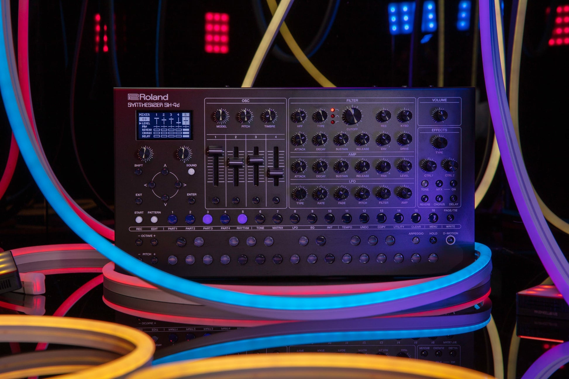 Roland SH-4d Compact Desktop Synth