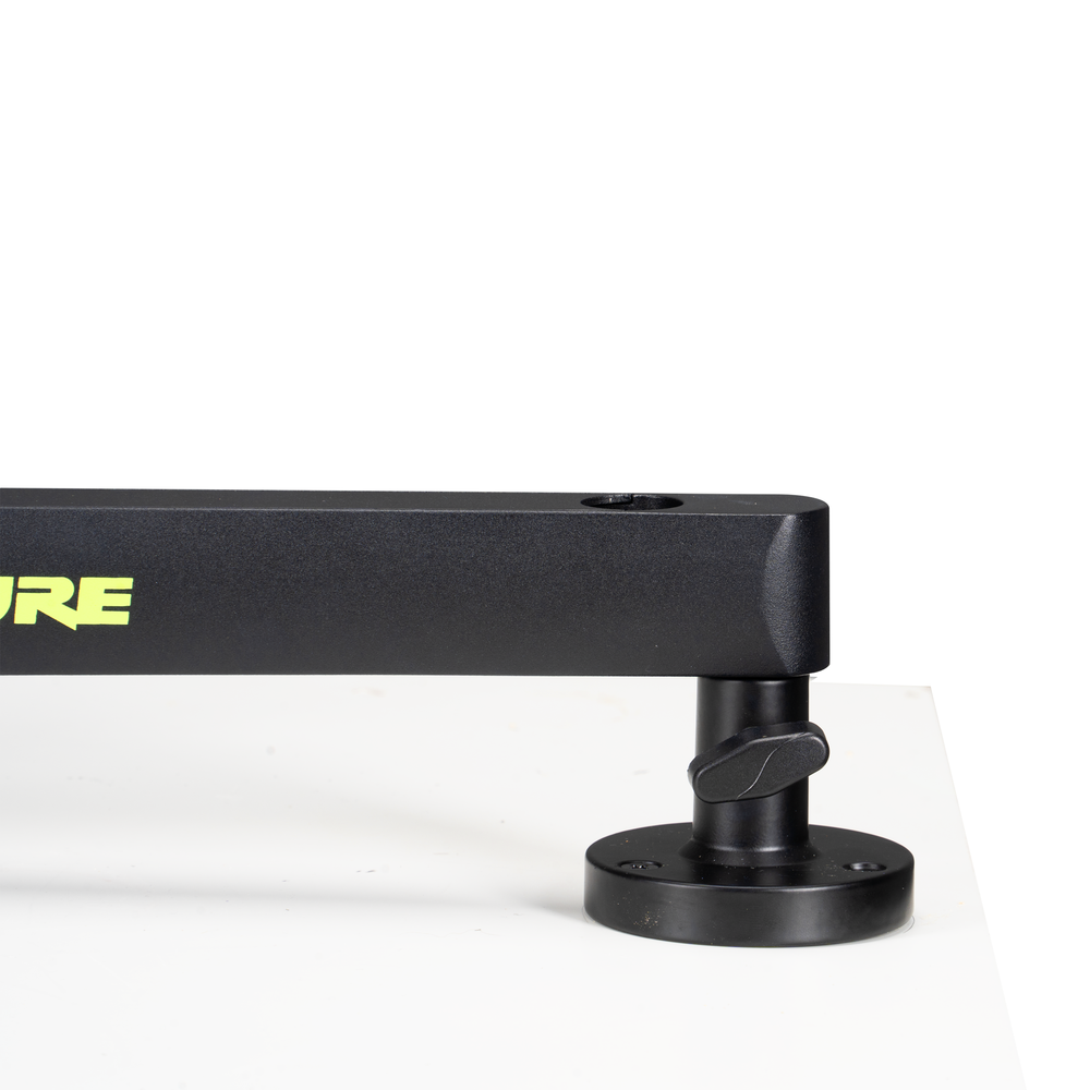 Gator SH-BROADCAST2 Shure Low-Profile Desktop Mic Boom Stand