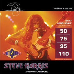 Rotosound RSH77 Steve Harris Bass Strings - 50-110 (Monel Flatwound)