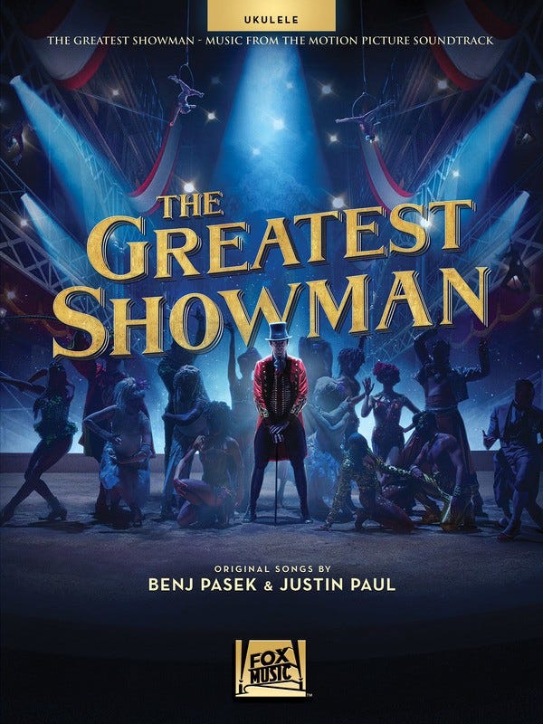 The Greatest Showman Movie Soundtrack Ukulele