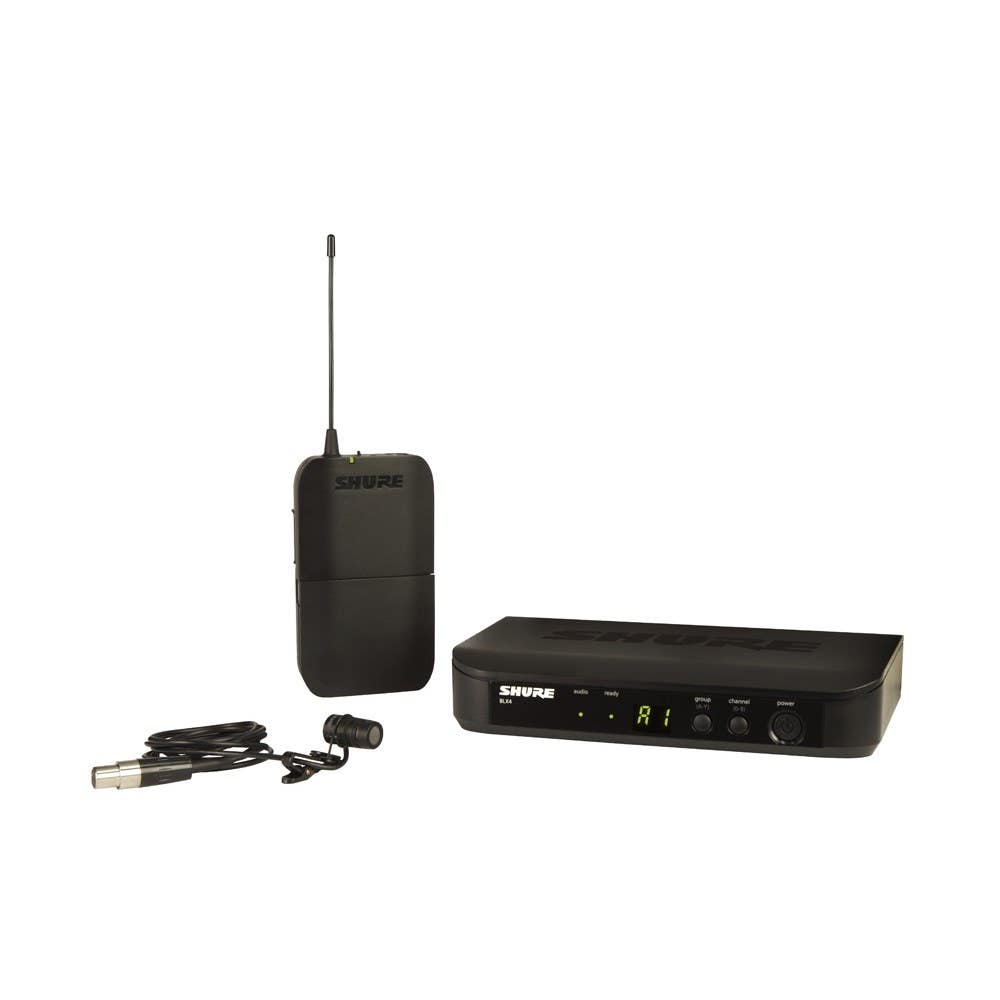 Shure BLX14 / W85 Wireless Lapel Microphone System