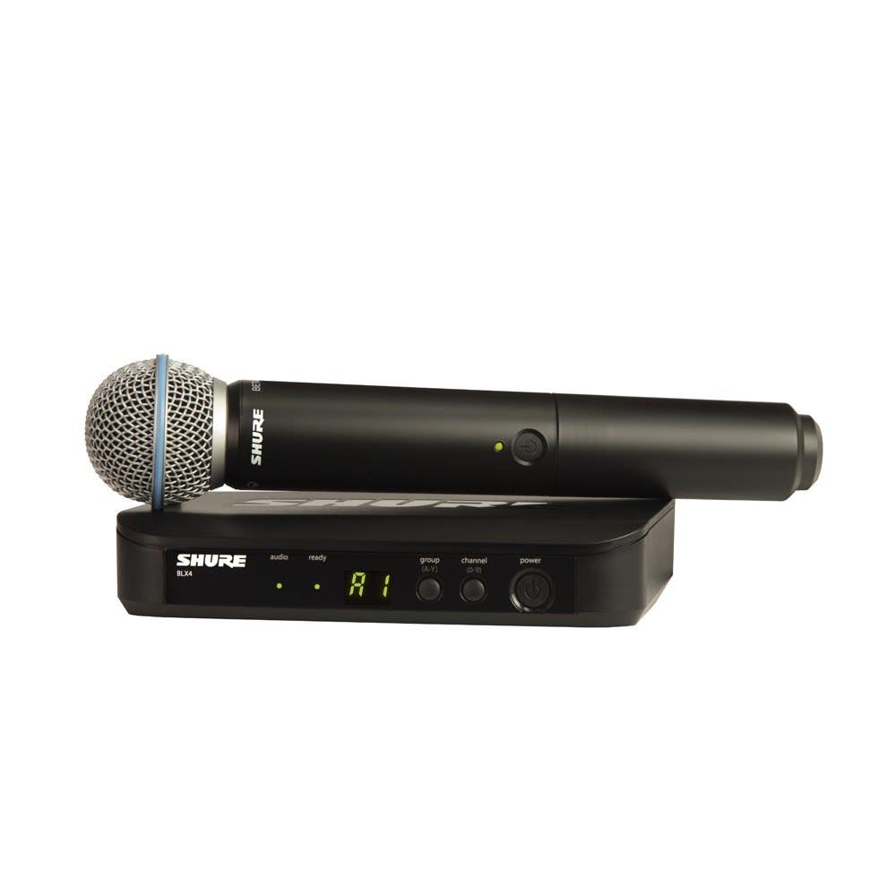 Shure BLX24 / Beta58 Wireless Handheld Microphone System