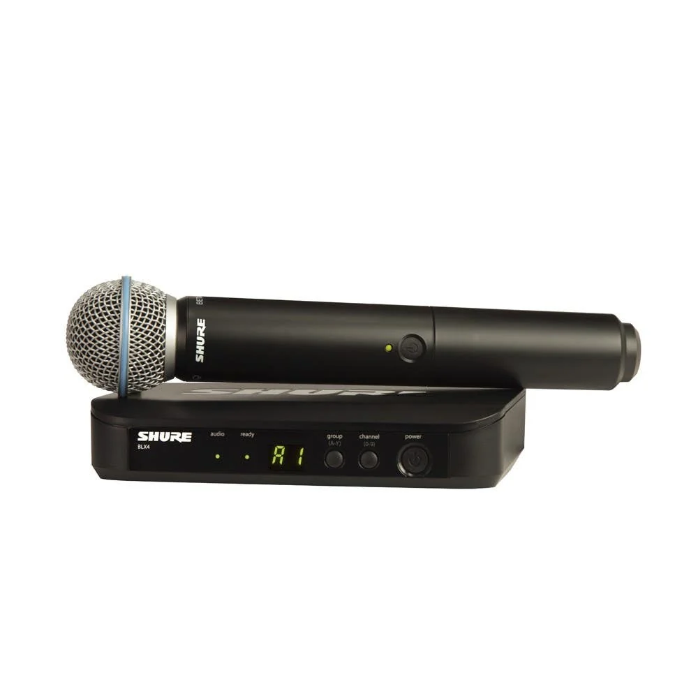 Shure BLX24 / BETA58 Wireless Handheld System (662-686MHz)
