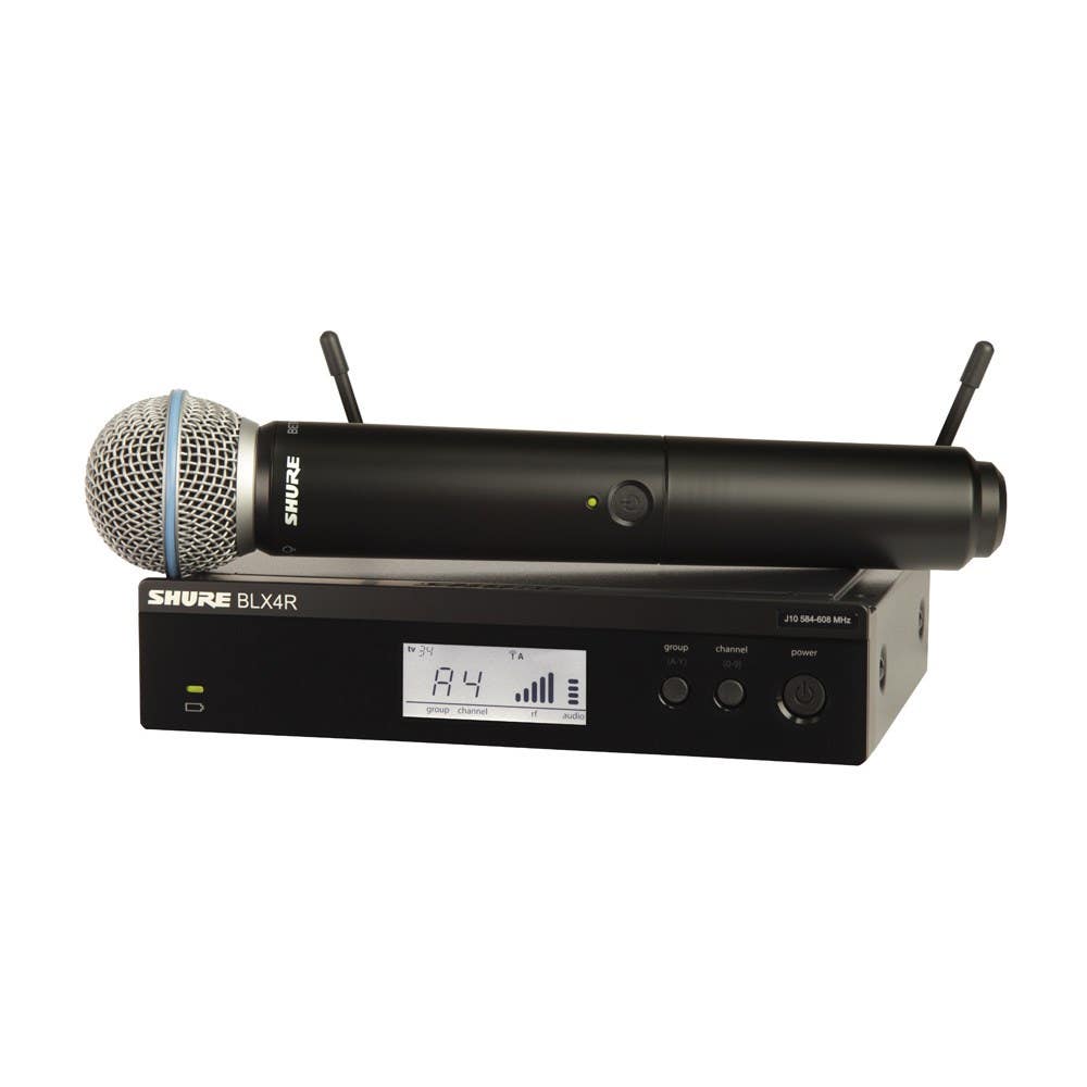 Shure BLX24R / Beta58 Wireless Handheld Microphone System