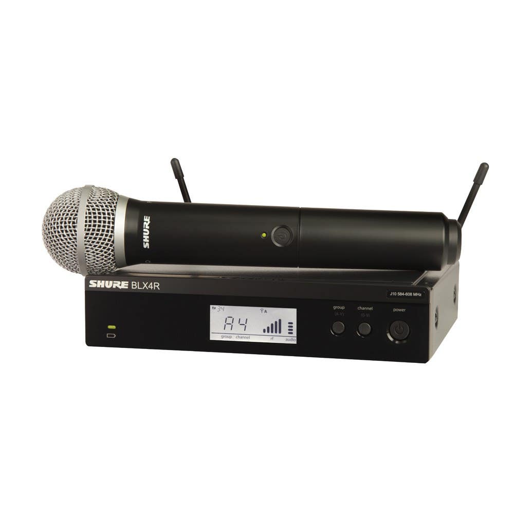Shure BLX24R / PG58 Wireless Handheld Microphone System
