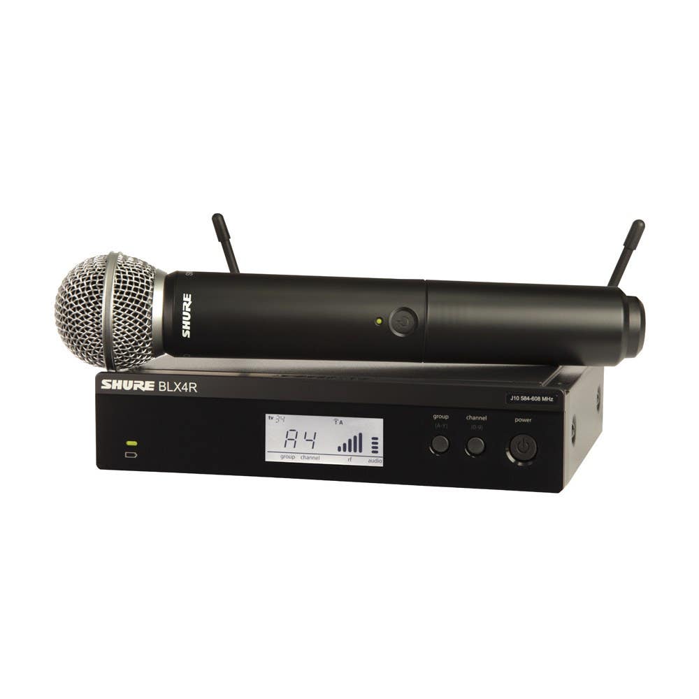 Shure BLX24R / SM58 Wireless Handheld Microphone System