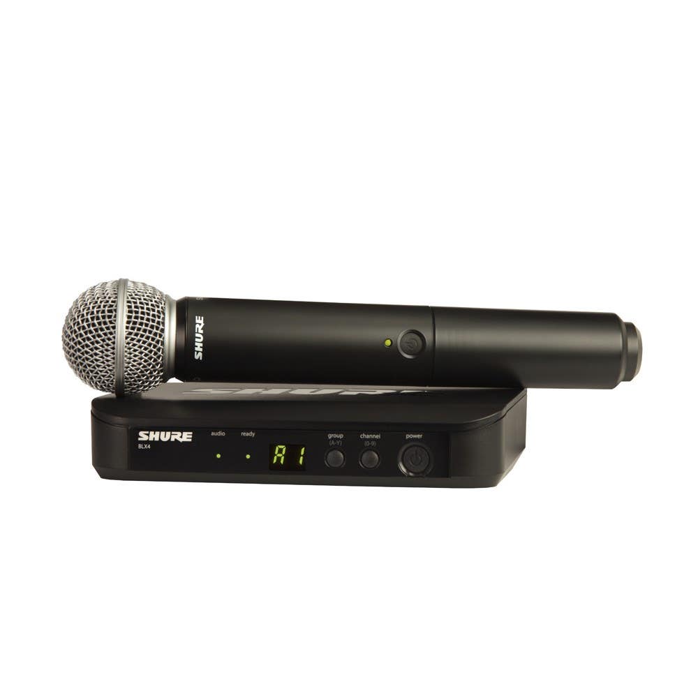 Shure BLX24 / SM58 Wireless Handheld Microphone System (662-686MHz)