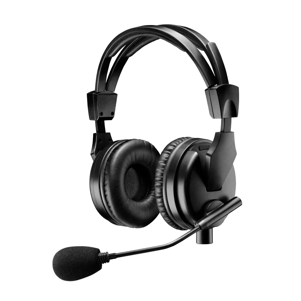 Shure BRH50M Dual-Sided Lightweight Broadcast Headset w/Dynamic Mic less Cable